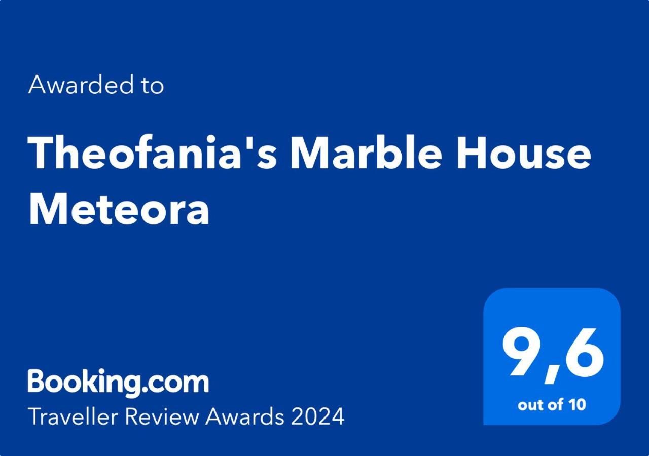 Apartament Theofania'S Marble House Meteora Kastraki Zewnętrze zdjęcie