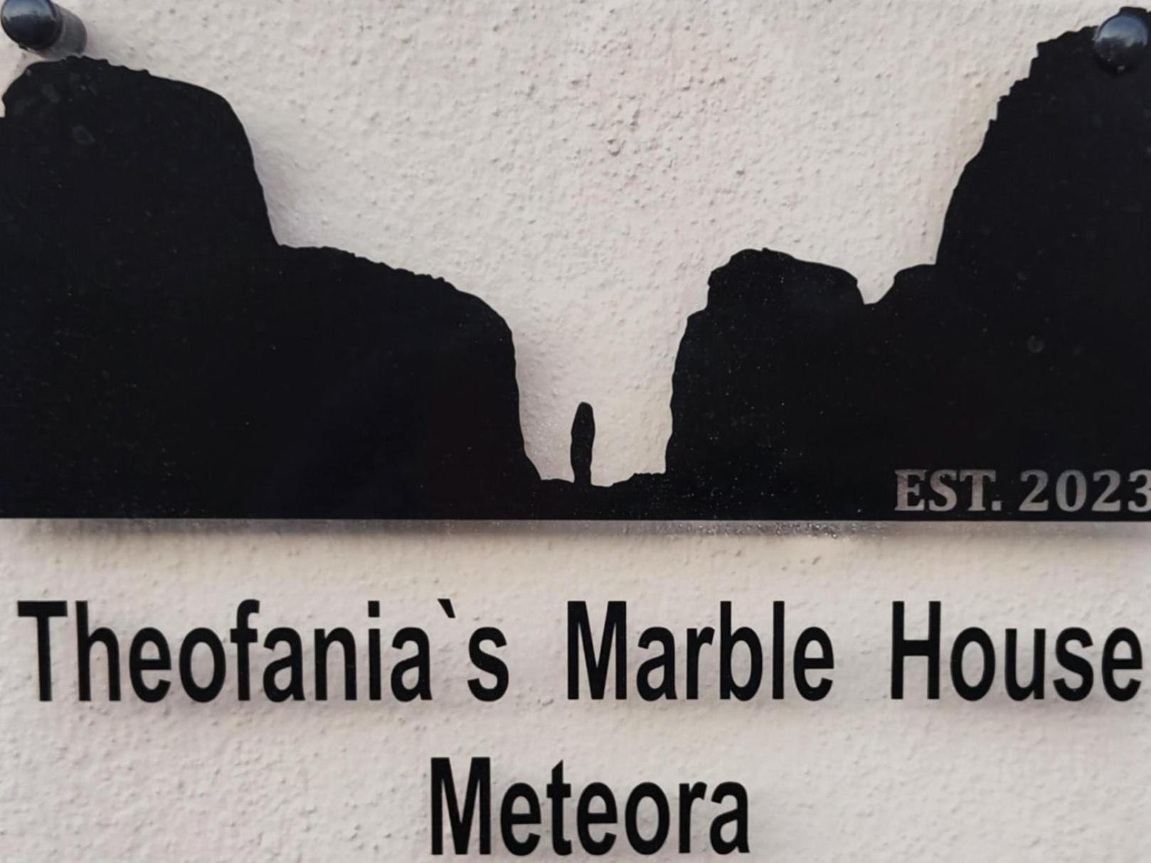 Apartament Theofania'S Marble House Meteora Kastraki Zewnętrze zdjęcie